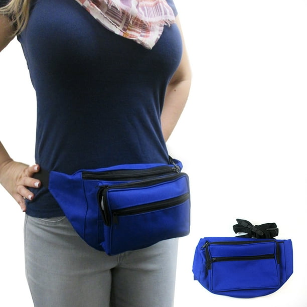 Mens Womens Multifunction Waist Fanny Pack Belt Bag Pouch Travel Sport Hip Purse